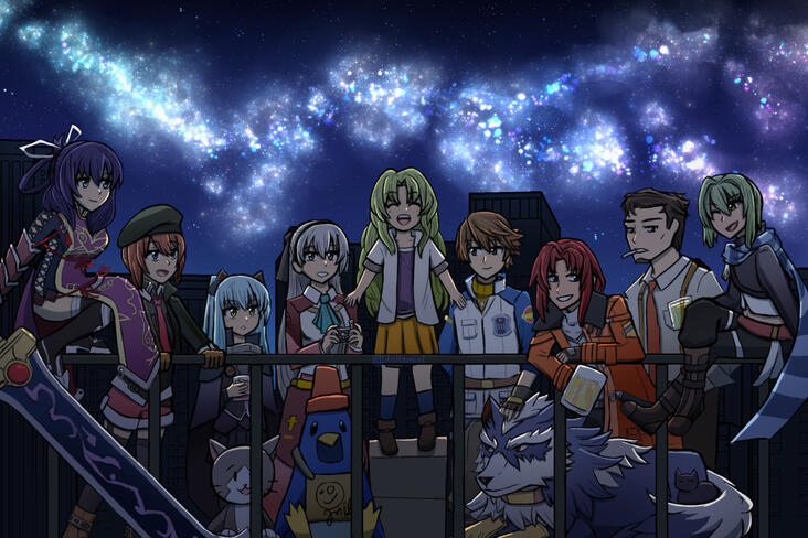 "Beyond the Stars is Zero" - Trails from Zero