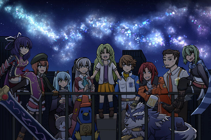 "Beyond the Stars is Zero" - Trails from Zero